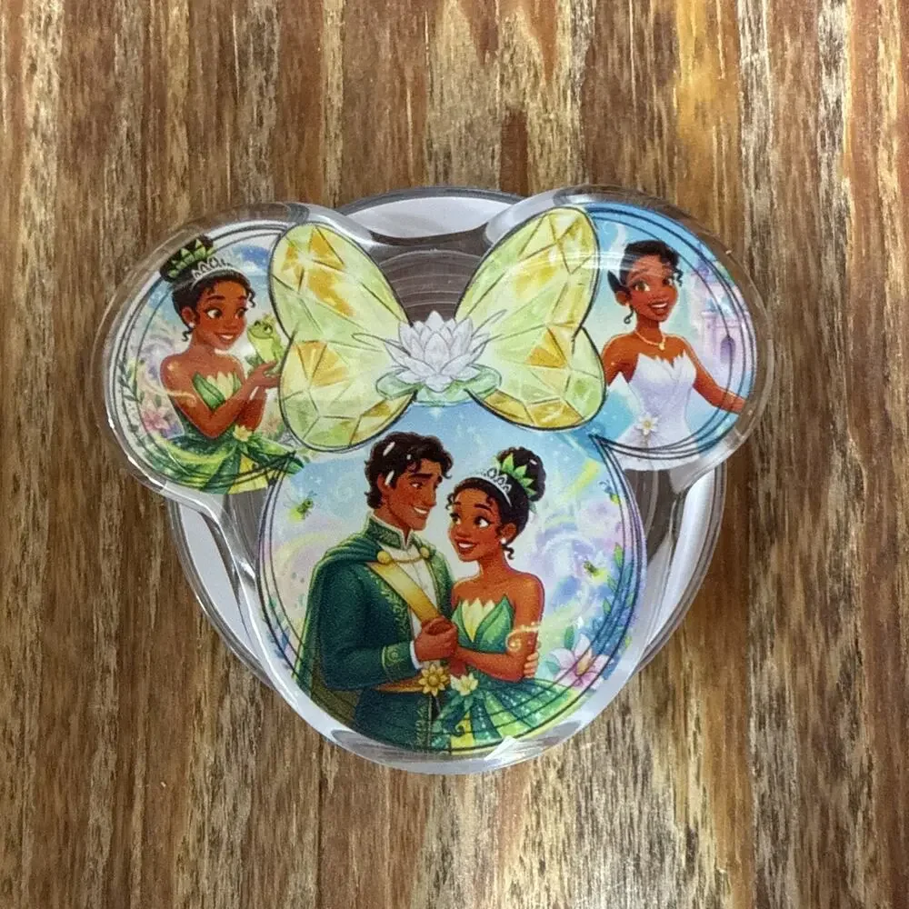 Magnetic Princess and the Frog Themed Mickey Ears Pop Up Phone Grip